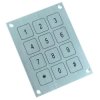 3x4 Aluminium Piezo Keypad IP68 KPF34