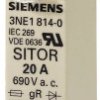 Siemens 3NE18130 Bezpiecznik użytkowy Rozmiar bezpiecznika = 0 16 A 690 V 3 szt.