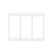 Simon Connect Ramka potrójna 6xK45 uniwersalna czysta biel SM302/9
