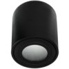 Oprawa Sufitowa Ermetico-O-Sb Czarna Piaskowana Okrągła 1Xgu10 Natynkowa Nad...