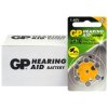60 x baterie do aparatów słuchowych GP 10 / ZA10 / PR70