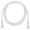 Kabel krosowy patchcord U/UTP kat.5e CCA szary 1m S9122