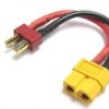 Kabel adapter XT60 żeński - DEAN-T męski 15cm