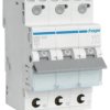 Wyłącznik automatyczny Hager MBS306, 3 styki, 400 V, 6 A