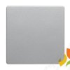 BERKER Q.1/Q.3/Q.7 Klawisz pojedynczy aluminium aksamit lakierowany 16206084 HAGER