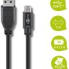 71221 USB 3.0 cable, A male to C male, 2 m