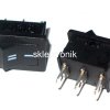 Przełącznik koł. ON/ON czarny MRS-102 2szt