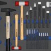8164 1705 Hammers / Chisels, 25-piece