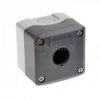 Kaseta sterownicza 1 przyciskowa szara 68x68x52mm