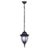 Lampa wisząca zewnętrzna VASCO czarna, na łańcuchu, IP44 gwint E27 K-5007H/N Kaja Lighting