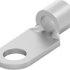 Uninsulated ring cable lug, 1.65-4.17 mm², AWG 14 to 12, 3.68 mm, M3.5, metal, 35684
