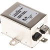 Filtr EMI 3A 1-fazowy 250 V AC 400Hz 2 mH Schaffner Montaż kołnierzowy