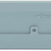 End/Intermediate plate for terminal block, 280-374