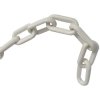 Faithfull FAICHPLW812C Plastic Chain 8mm x 12.5m White