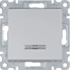 Lumina Łącznik kontrolny 1-biegunowy srebrny WL0212