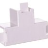Rozgałęźnik do korytek kablowych typu T 15x17 biały /2szt/ ECT1517B