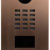 DoorBird D2101V Wideodomofon IP LAN Jednostka zewnętrzna stal szlachetna V2A (szczotkowana), Brązowy wygląd