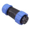 3 Pin Waterproof W21 Female Plug Cable Connector IP68