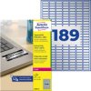 L6008-20 Name plate labels, 25.4 x 10 mm