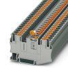 Komponentowy blok zaciskowy Phoenix Contact 3212160 poziomy: 1 PT 6 Szary 500 V 10 mm² Wciskane