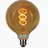 LED line PRIME żarówka LED E27 4W 1800K bardzo ciepła 210lm 220-240V FILAMENT G125 KULA EDISON RETRO VINTAGE ZŁOTA ŚCIEMNIALNA 5