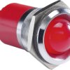 APEM Q22P1BXXG220E Lampka sygnalizacyjna LED Q22P1BXXG220E, 230 V/AC, 22 mm