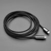 Adafruit USB C to USB C Cable w/ 100W Watt Display - 2 meter Black Woven
