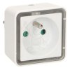 Gniazdo 2P+Z-wtyk 2P+Z/szuko LED Orno 7314