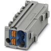 Shunting honeycomb, push-in connection, 0.14-2.5 mm², 1 pole, 17.5 A, 6 kV, gray, 3270430
