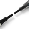 Sensor actuator cable, M12-cable plug, angled to M12-cable plug, straight, 5 pole, 1.5 m, PUR/PVC, black, 4 A, 3-2273127-4