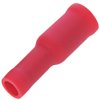 Złącze walcowe Żeński rozmiar 1.5mm² średnica przelotu 3.9mm RS PRO Czerwony długość całkowita 23.3mm