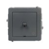 DECO Przycisk /światło/ w stylu amerykańskim grafitowy mat 28DWPUS-5