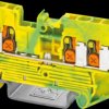 1343123 Protective earth terminal block, XT 2.5 TWIN - green-yellow