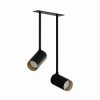 Lampa wpuszczana MONO SURFACE LONG II BLACK/GOLD 7682 Nowodvorski