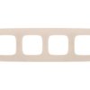 Valena Allure Ramka Poczwórna Kremowa 754314