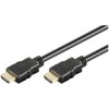 Goobay 61162 HDMI Cable 4K UHD gold-plated Black 7.50 m eARC HDMI-A plugs
