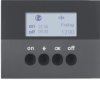 BERKER K.1 KNX RF quicklink Wyłącznik czasowy antracyt 85745275 HAGER