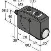 Turck Czujnik koloru 1 szt. R58ACG1DQ8 M12 (D x S x W) 80.10 x 30 x 58.90 mm