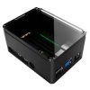 Anidees PRO Extra Tall Raspberry Pi 4 Case - Black [Discontinued]