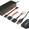 LogiLink dyski twarde adapter [1x złącze męskie USB-A 2.0 - 1x złącze męskie SATA 7-pin, złącze żeńskie IDE 40-pin, złąc