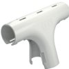 Fitting T-piece, (L x H) 110 x 23 mm, head Ø 21 mm, PP, white, for M20, 2153953