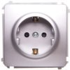 Simon Basic Gniazdo Wtyczkowe Z Uziemieniem Schuko Z Przesłonami Torów 16A...