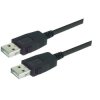 Kabel USB Złącze A USB A Złącze B USB A dł. 800mm Przewód USB USB 2.0