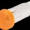 1.69.507.105/1402 Indicator, 28 V, bulb, 10 mm, round, yellow