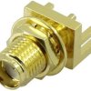 TRU COMPONENTS SMA-KE2 Złącze SMA złącze żeńskie do wbudowania pionowego 50 Ω 1 szt.