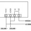 Termostat elektroniczny panelowy 24V DC TP2-24V