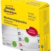 Avery-Zweckform 3851 Etykiety do oznaczników Ø 10 mm zielony 800 szt. Trwały Papier
