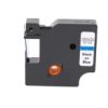 Taśma D1 45016 Do Drukarki Dymo 12Mm 7M Niebieska Taśma Czarny Nadruk