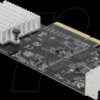 89011 PCIe x8 > 2x USB 20 Gb/s Type-C