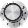 TruComponents 320007 Control knob + graduationAlu (Ø x H) 36.8mmx14.8mm